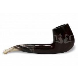 Cachimbo Bertoldi Elite Mogno Filtro Permanente Peça Única